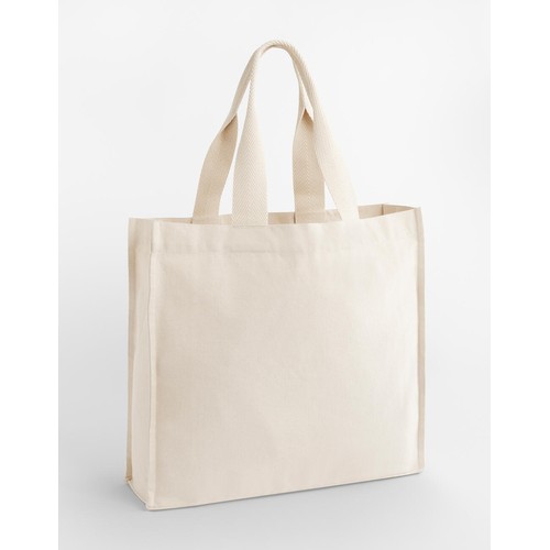 Chevron Handle Shopper - 1