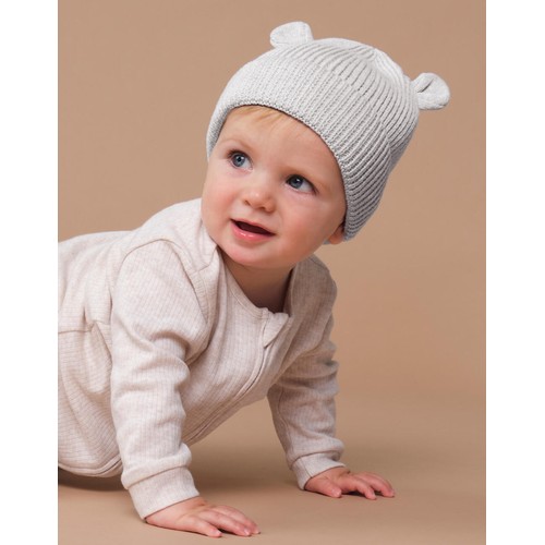 Organic Baby Bear Beanie - 1