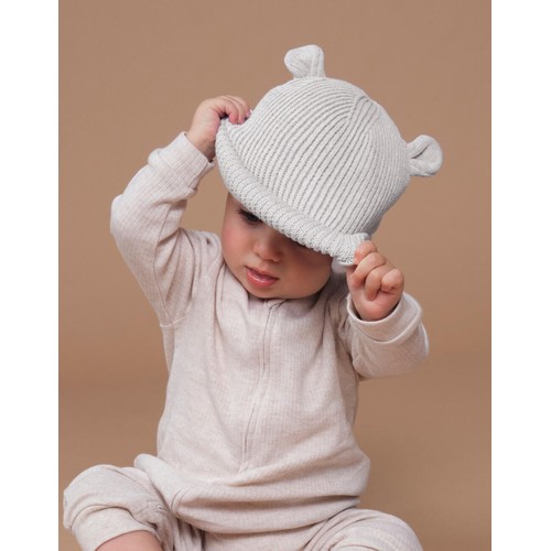 Organic Baby Bear Beanie - 4