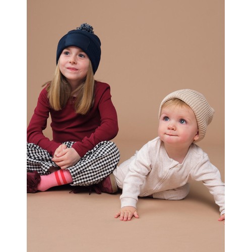 Kids Snowstar Patch Beanie - 4