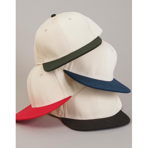 Contrast Flat Peak 6 Panel Cap thumbnail 4