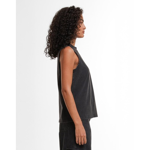 Ladies Vintage Washed Sleeveless Tee thumbnail 4