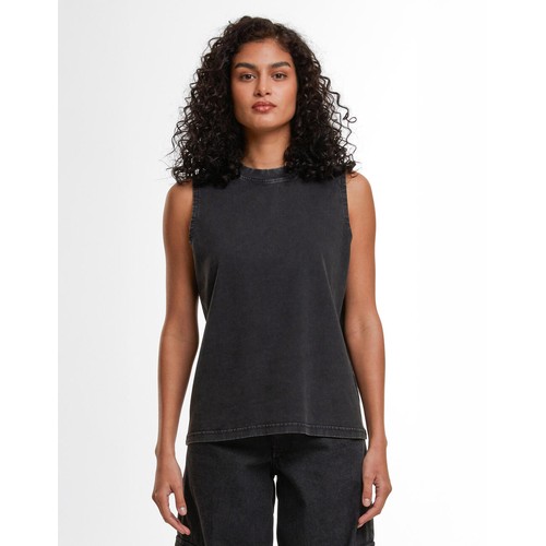 Ladies Vintage Washed Sleeveless Tee thumbnail 5