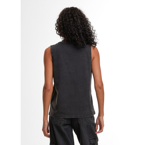 Ladies Vintage Washed Sleeveless Tee thumbnail 7