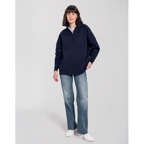 Iconic Premium Zip Neck Sweat thumbnail 4
