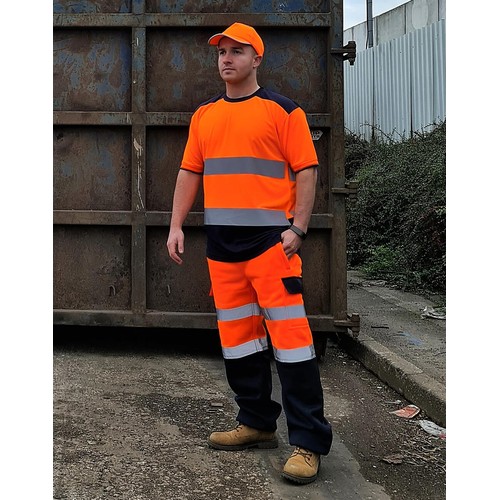 Hi-Vis Two Tone T-Shirts - 1