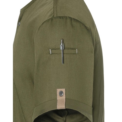 Short-Sleeve Chef Jacket Green-Generation thumbnail 4