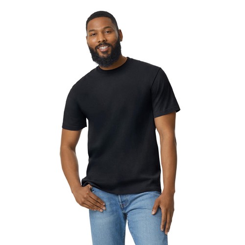 Softstyle Midweight Adult No Label Enzyme Wash T-S thumbnail 9