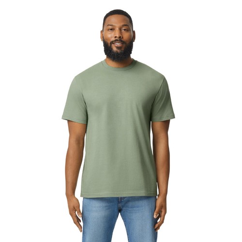 Softstyle Midweight Adult No Label Enzyme Wash T-S thumbnail 5