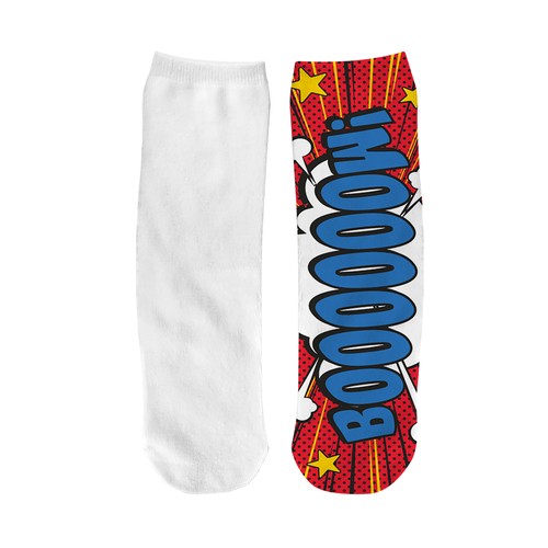 Chaussettes pour sublimation Anèmone, Claps!, MoOodMaker, Lausanne