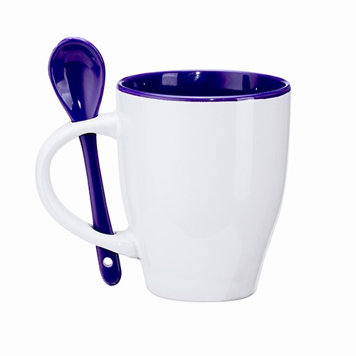 TAZA CON CUCHARA 350ML ARAMA
