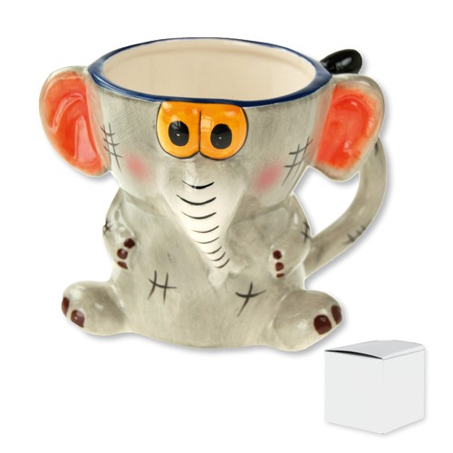 TAZA DE CERÁMICA ELEFANTE MALIN