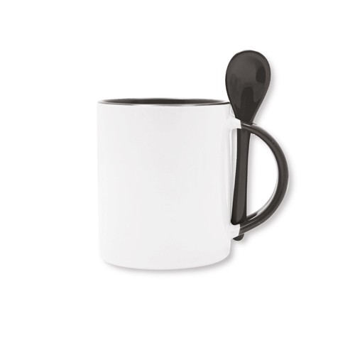 TAZA CON CUCHARA 320ML PENZA