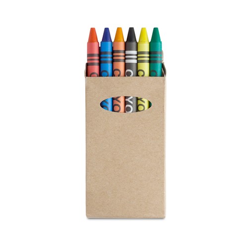 Ensemble de 6 crayons de cire Pegaso, Claps!, MoOodMaker, Lausanne