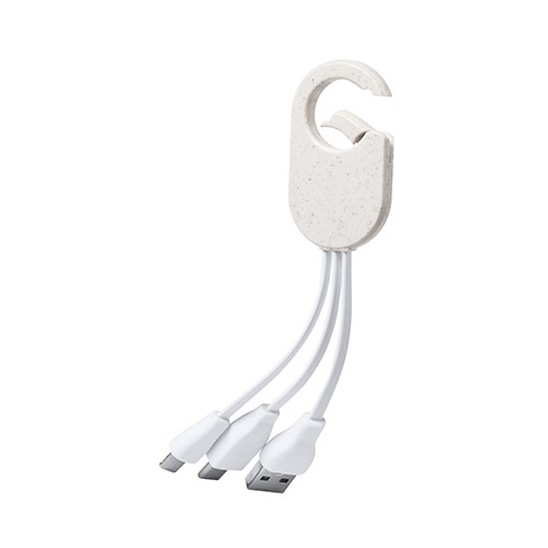 LLAVERO CON CABLES DE CARGA. ARDO