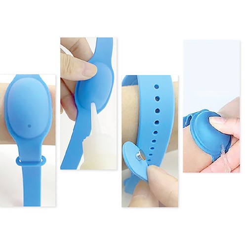 Bracelet pour gel désinfectant Shirley