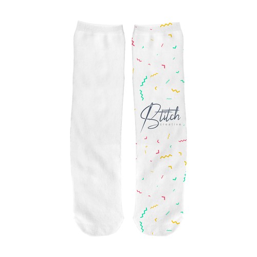 Chaussettes longues en polyester Fennec, Claps!, MoOodMaker, Lausanne