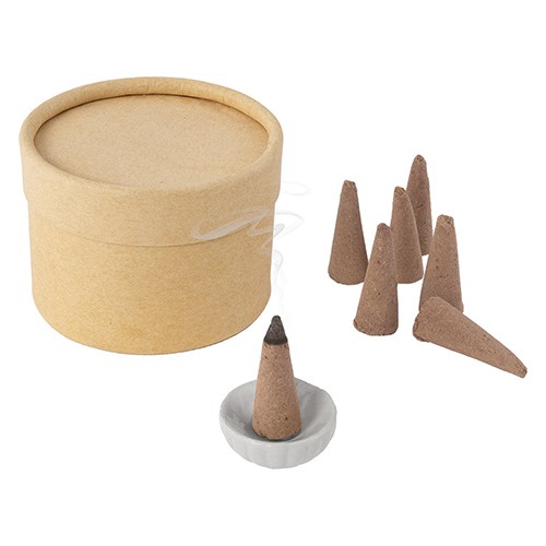 CAJA CON CONOS DE INCIENSO BIANCOSPINO