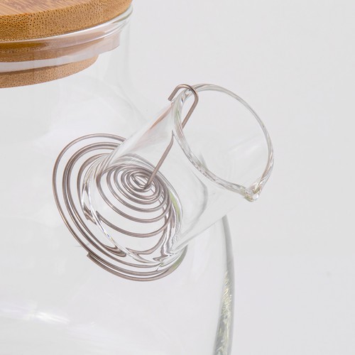 Théière en verre borosilicate Limetta