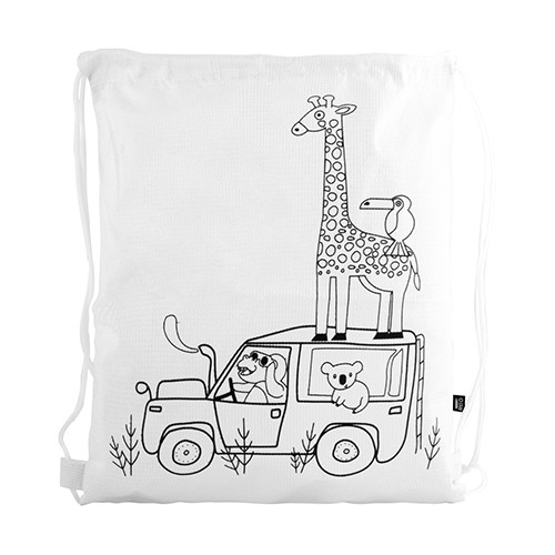 BOLSA DE DIBUJO PARA COLOREAR SESAMO