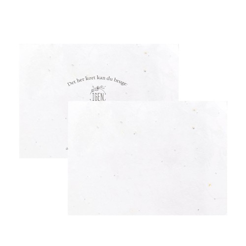 Carte postale écologique Ficus, Claps!, MoOodMaker, Lausanne