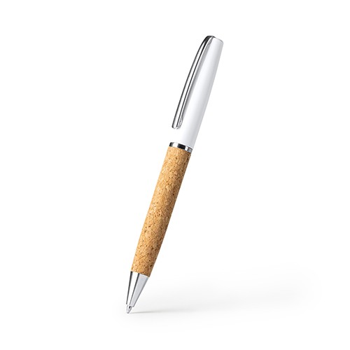 BOLÍGRAFO DE CORCHO Y ACERO GAIBA