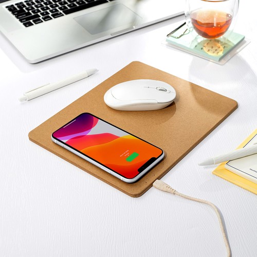 Tapis de souris avec chargeur sans fil Melara