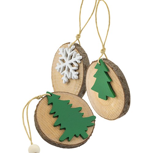 CONJUNTO DE ADORNOS NAVIDEÑOS. CLARKSVILLE