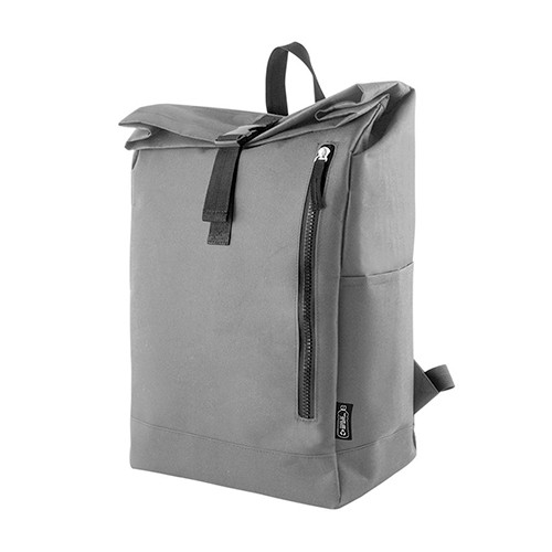 MOCHILA CON CIERRE ENROLLABLE, HEBILLA DE PLÁSTICO IBISCO