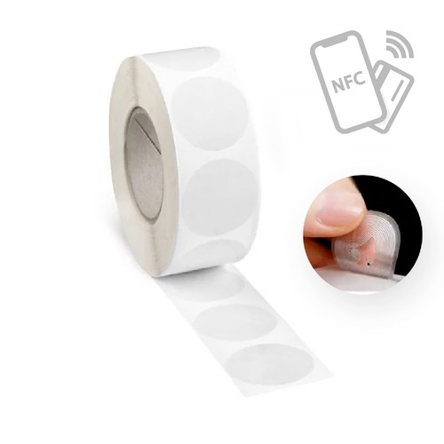 Rouleau d'étiquettes avec NFC intégré, Claps!, MoOodMaker, Lausanne