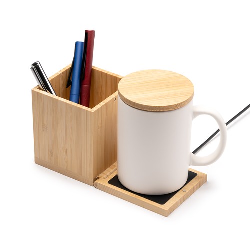 Porte-stylo avec chauffe-tasse Agerato