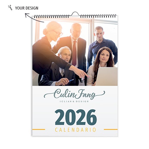 Calendrier mural personnalisable Calendario da Muro