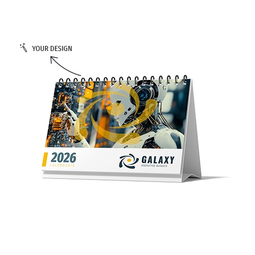 Calendrier de bureau personnalisable Calendario da Tavolo