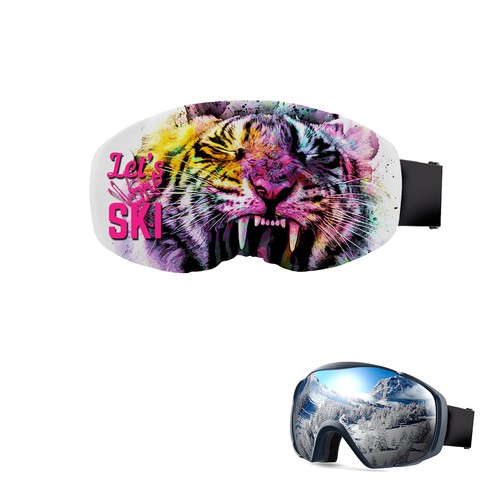 Couvre-lunettes pour lunettes de neige, Bespoke, MoOodMaker, Lausanne