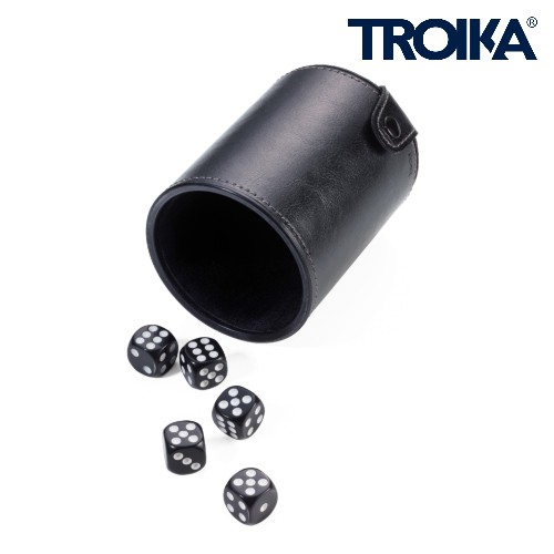 Gobelet Dé & Porte-stylo TROIKA WÜRFEL TO GO