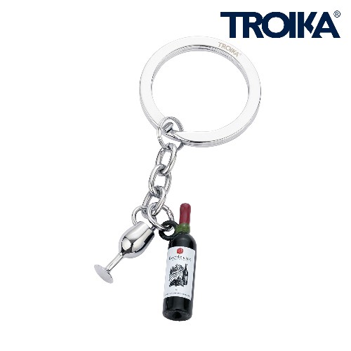 LLAVERO BOTELLA DE VINO TROIKA BORDEAUX