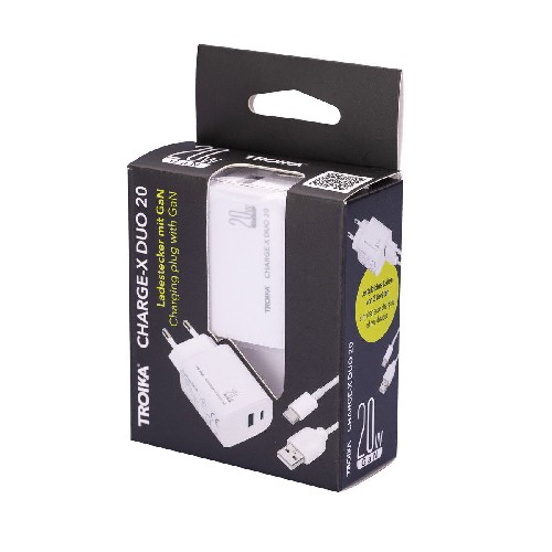 Charge-X Duo 20W TROIKA CHARGE-X DUO 20 thumbnail 4