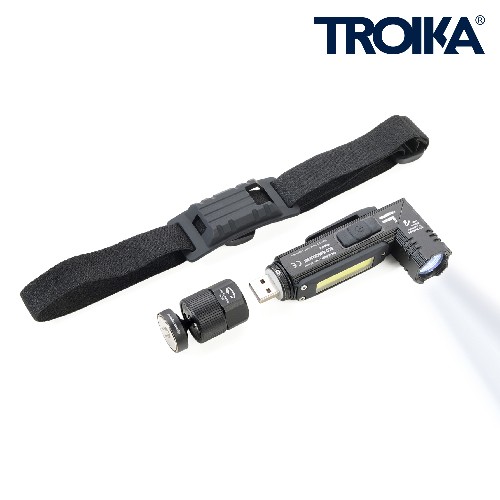 Lampe Frontale 150-120 Lumen TROIKA ECO KNICKLICHT