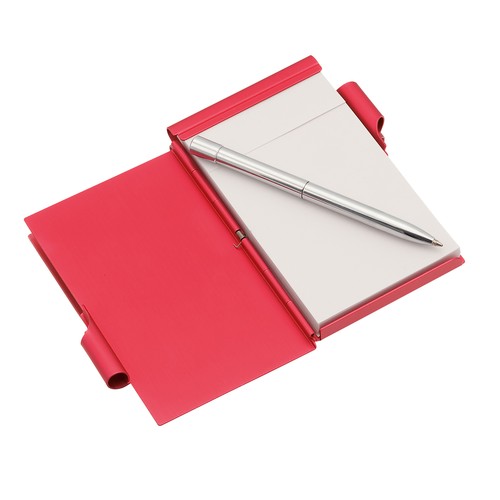 Porte-cartes avec bloc-notes et stylo Leti, Claps!, MoOodMaker, Lausanne