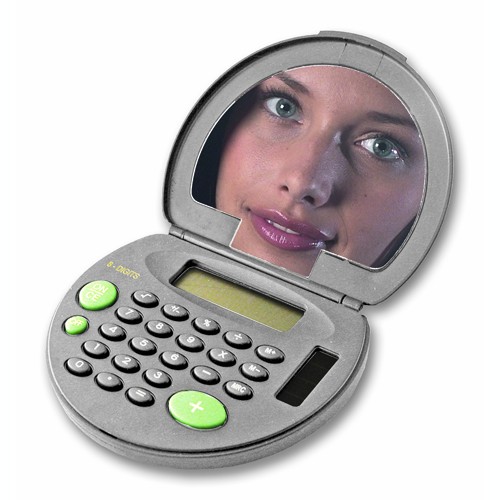 Calculatrice avec miroir Martin, Claps!, SquareNuts - Mataro Advice srl