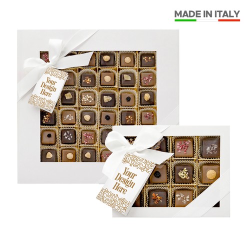 Pralinés au chocolat Coffret cadeau 150 g ou 470 g Praline Gift Box, Claps!, MoOodMaker, Lausanne
