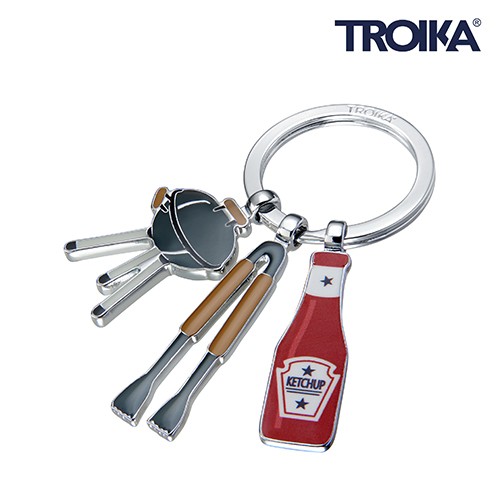 Porte-clés BBQ, Troika, SquareNuts - Mataro Advice srl
