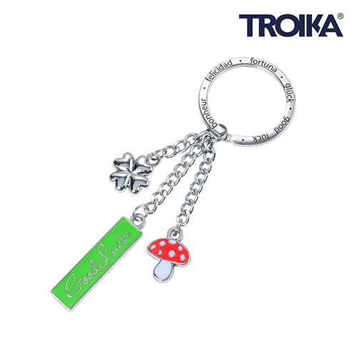 Porte-clés GOOD LUCK, Troika, SquareNuts - Mataro Advice srl