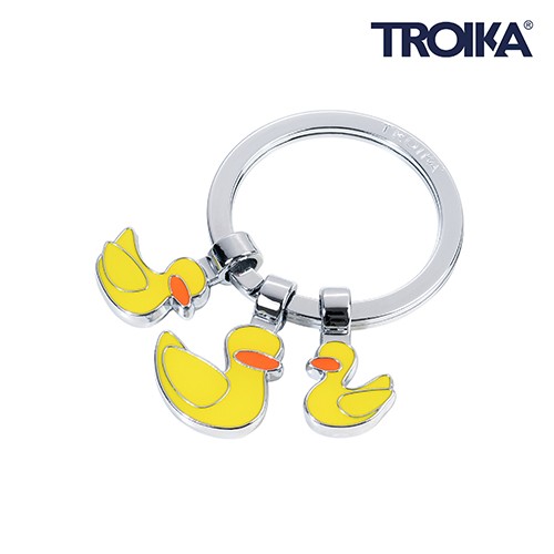 Porte-clés YELLOW DUCK, Troika, SquareNuts - Mataro Advice srl