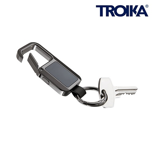 Porte-clés TRACK & FIND CARABINER, Troika, SquareNuts - Mataro Advice srl