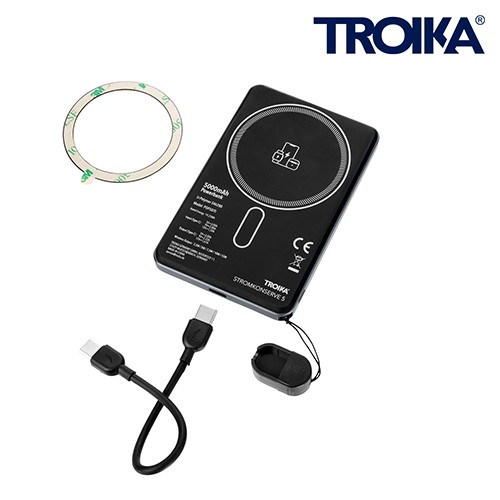 Batterie externe STROMKONSERVE 5, Troika, SquareNuts - Mataro Advice srl