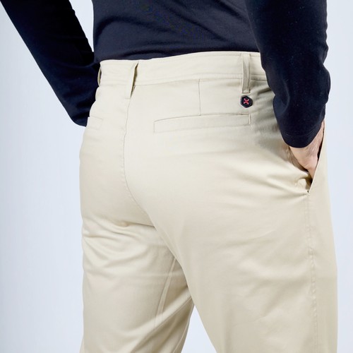 Pantalon en twill extensible CLAY