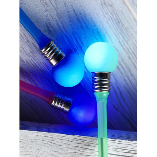 Stylo bille lumineux en plastique Emma thumbnail 6