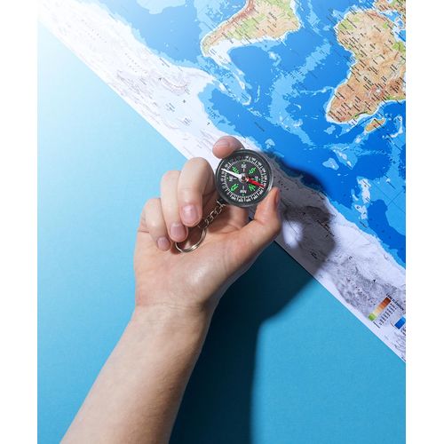 Porte-clés boussole Samara - 4