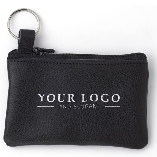 Trousseau de clés en cuir avec zip Zander - 3